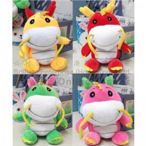 18cm 吉祥龍公仔 (混色)